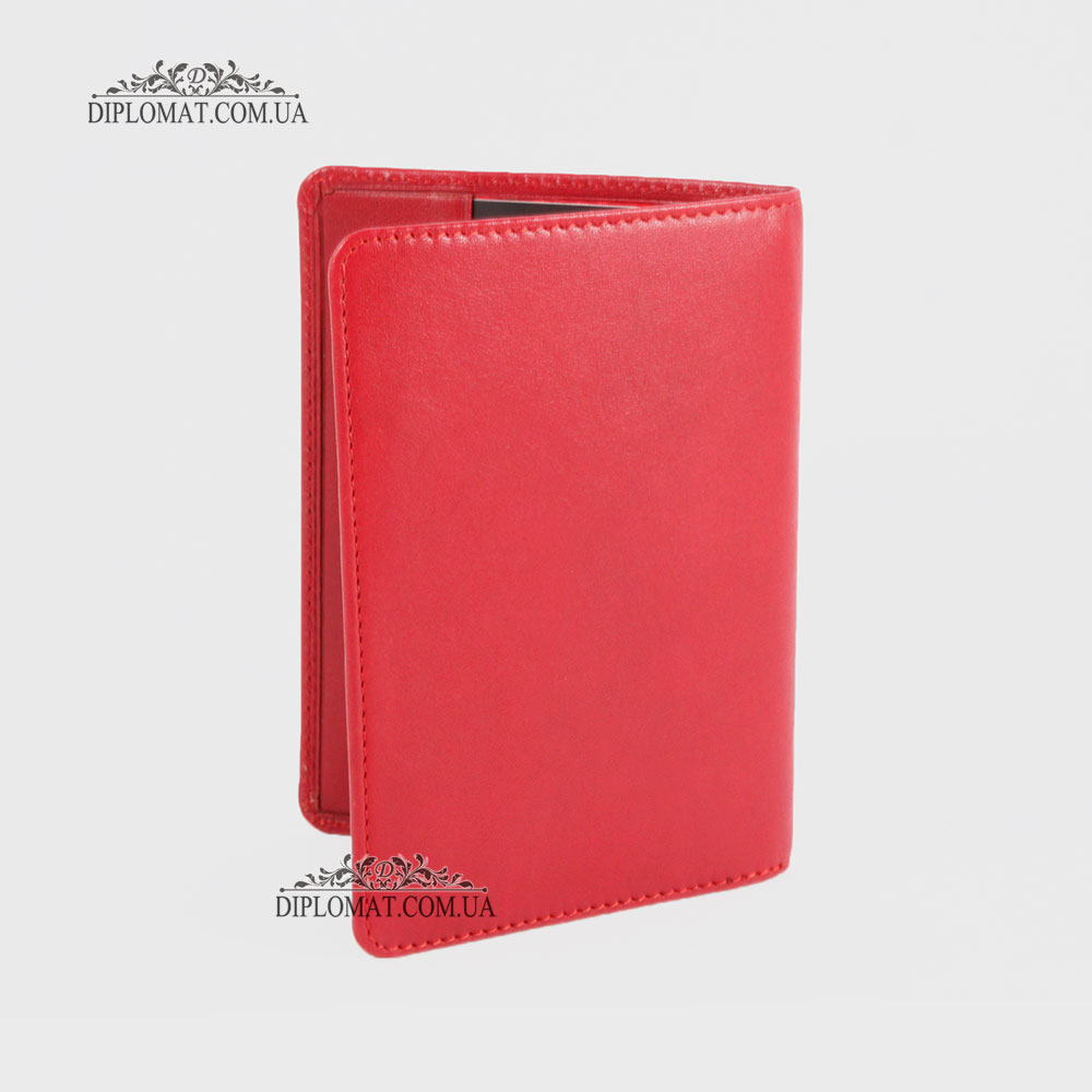 Обложка для паспорта NERI KARRA 0109  01.50 Красный/Розовый
