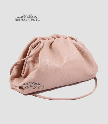 Сумка Женская EMANUELA FERRETTI 85487 Кожаная Средняя NUDE FLOATER