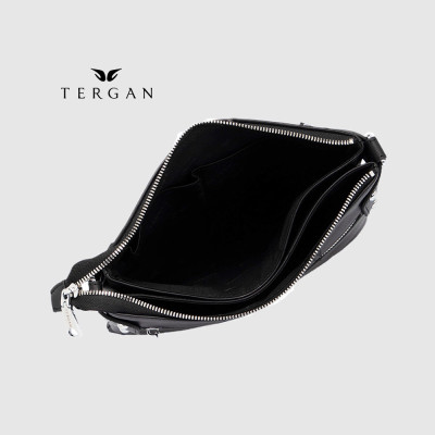 Сумка Женская TERGAN 79643w Кожаная Через плечо SIYAH ARSEL Черный Черный