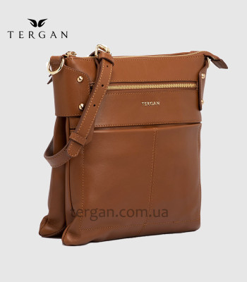 Сумка мужская Через плечо TERGAN 79643 Кожаная На два отделенияTABA ARSEL