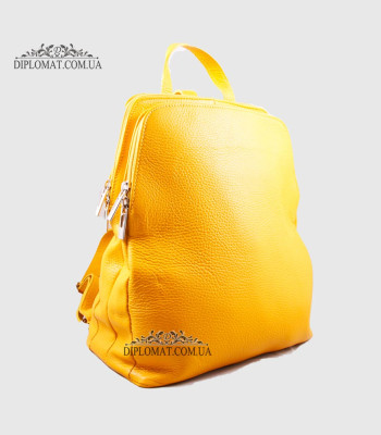 Рюкзак женский EMANUELA FERRETTI 744 YELLOW FLOATER