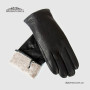 Перчатки мужские BALISA 201 Черные c кожи оленя DEER BLACK Размеры 10-12