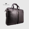 Сумка Портфель кожаная TERGAN 21451 для ноутбука и документов А4 SIYAH BRIC