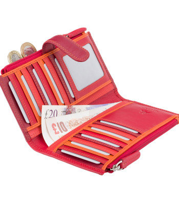 Кошелек женский VISCONTI RB100 Bermuda Red/Multi