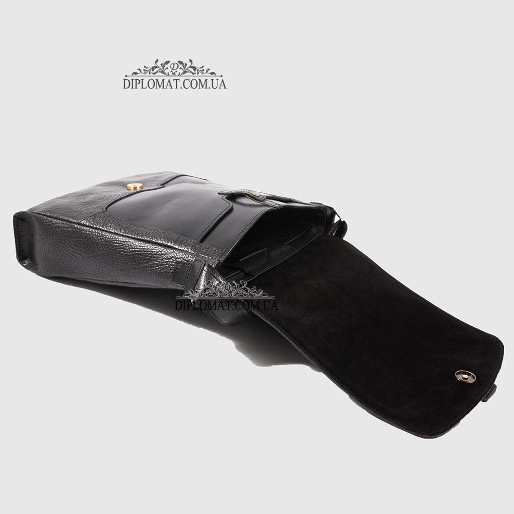 Сумка мужская TONY BELLUCCI T-5061 с ремнем через плечо 893 BLACK