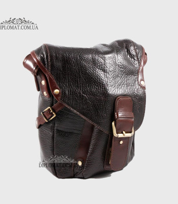 Сумка мужская кожаная через плечо TONY BELLUCCI T-5086-886 BROWN Коричневый
