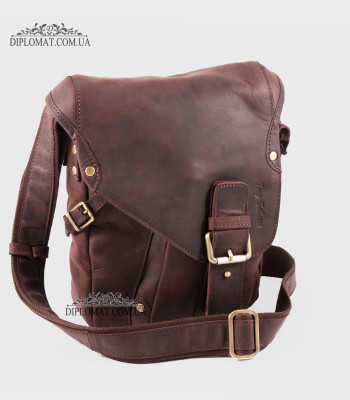 Сумка мужская кожаная через плечо TONY BELLUCCI T-5086-4 BROWN