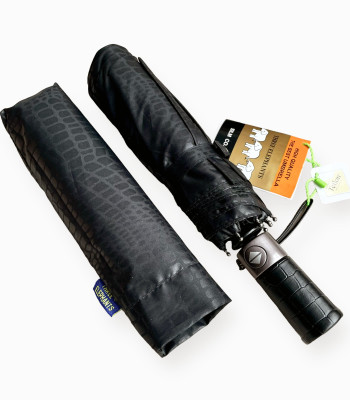 Зонт Автомат Три Слона 1732-Polyester BLACK