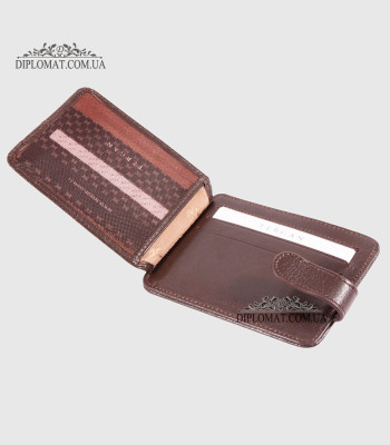 Картхолдер TERGAN 1533 из натуральной кожиKAHVE RUSTIC Коричневый