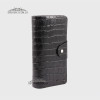 Тревел кейс KARYA 1122 на кнопке на 20 кредитных карт 53 Black Croco