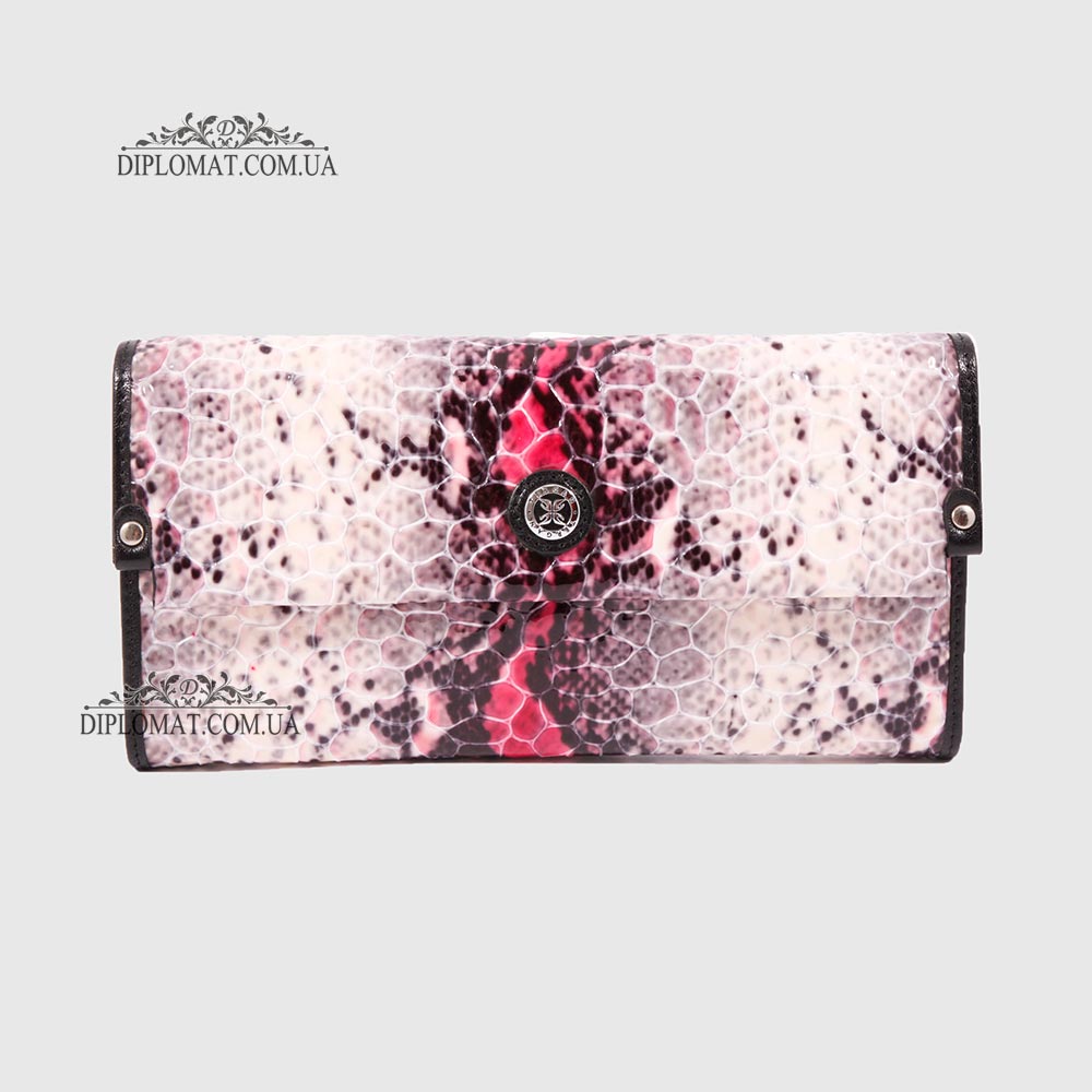 Кошелек женский кожаный TERGAN 5765  FUSYA PHYTON / SIYAH RUSTIC