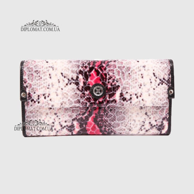 Кошелек женский кожаный TERGAN 5765  FUSYA PHYTON / SIYAH RUSTIC