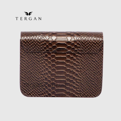 Сумка Женская TERGAN 78972 кожаная на цепочке на плечо KUM PITON