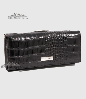 Кошелек женский KARYA 1090 53 Black Croco