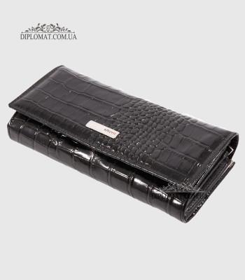 Кошелек женский KARYA 1090 53 Black Croco