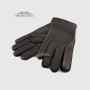 Перчатки мужские MFK Gloves M233 Кожа оленя Шерстяная подкладка ЧерныеDEER BLACK Размер 9