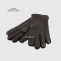 Перчатки мужские MFK Gloves M233 Кожа оленя Шерстяная подкладка ЧерныеDEER BLACK Размер 10