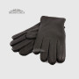 Перчатки мужские MFK Gloves M233 Кожа оленя Шерстяная подкладка ЧерныеDEER BLACK Размер 11