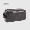 Несессер Кожаный Дорожная мужская косметичка GUARD 1903 SIYAH FLOATER Черный