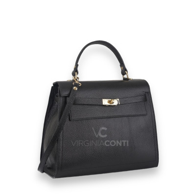 Сумка женская кожаная VIRGINIA CONTI 3499  Floater Черный