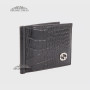 Зажим для денег GUCCI 1228 CROCO BLACK