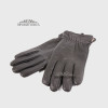 Перчатки мужские Кожаные Олень Подкладка Шерсть HARMON 640deer ЧерныйDEER BLACK Размер 8,5