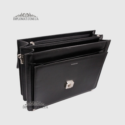 Портфель TERGAN 2634  SIYAH VEGETAL Черный