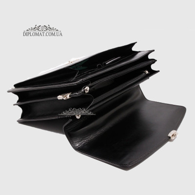 Портфель TERGAN 2634  SIYAH VEGETAL Черный