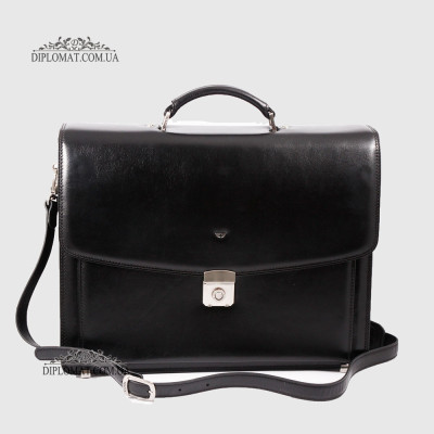 Портфель TERGAN 2634  SIYAH VEGETAL Черный
