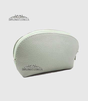 Косметичка женская GIADA PELLE 0028 Кожаная Среднего размера На одно отделение L.GREEN floater