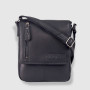 Небольшая сумка через плечо HILL BURRY 3069sHB Кожаная Crazy Horse Black