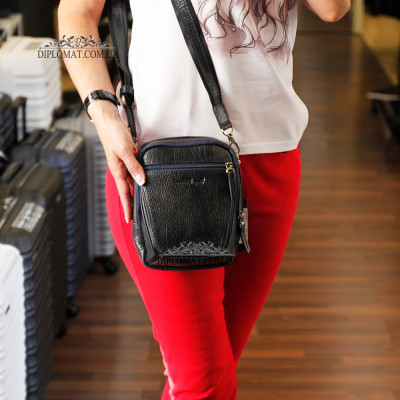 Сумка мужская TONY BELLUCCI T-5098 На плечо Небольшого размера с отделением на молнии 894 D.BLUE Темно Синий Темно Синий