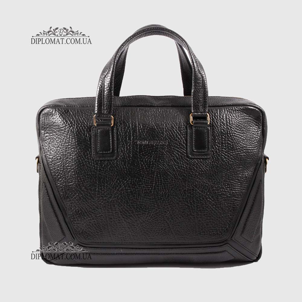 Сумка TONY BELLUCCI T-5095 893 BLACK Черный для ноутбука и документов F4