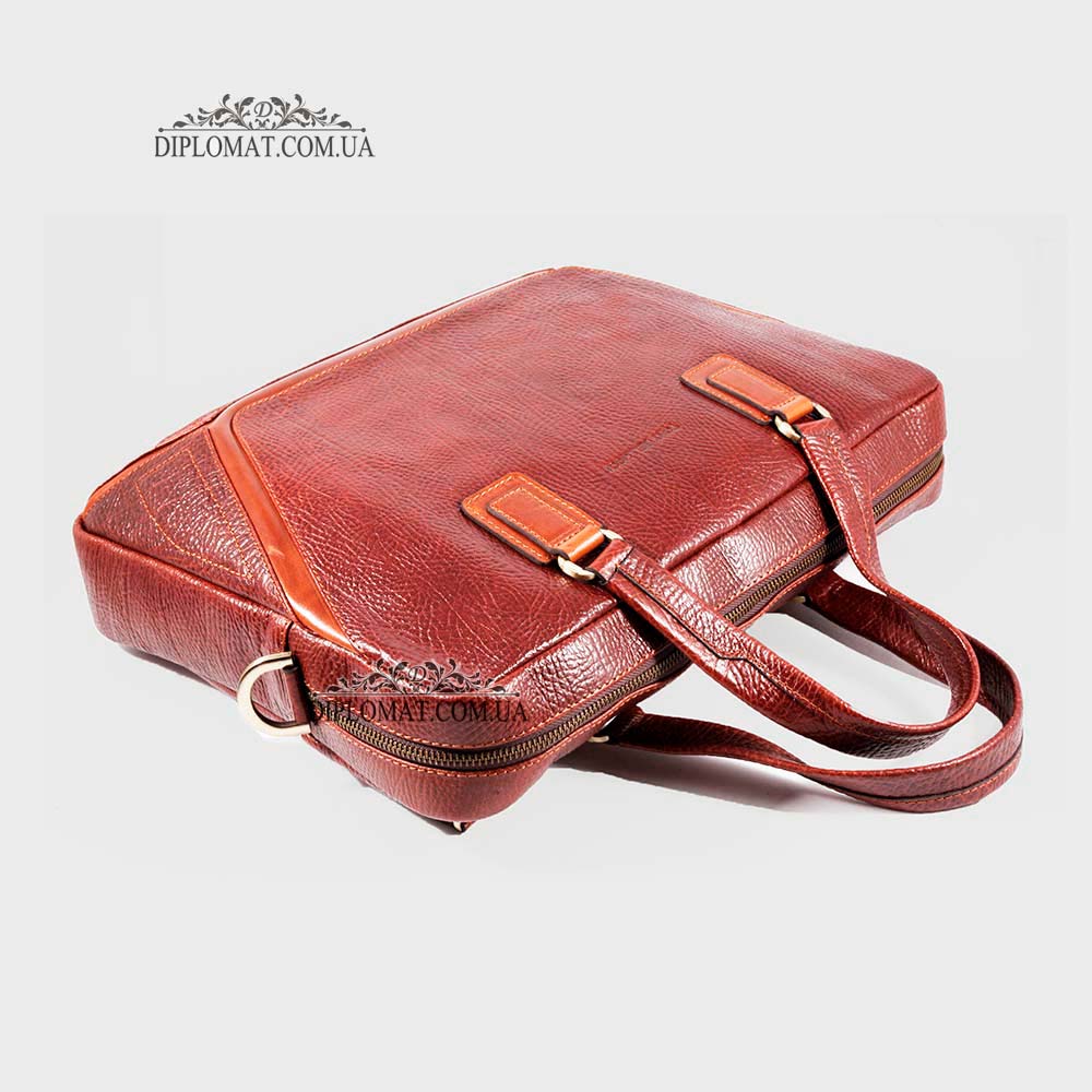 Сумка кожаная для ноутбука и документов TONY BELLUCCI T-5095 896 L.BROWN