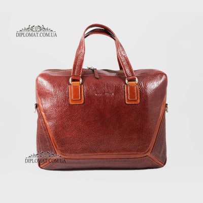 Сумка кожаная для ноутбука и документов TONY BELLUCCI T-5095 896 L.BROWN