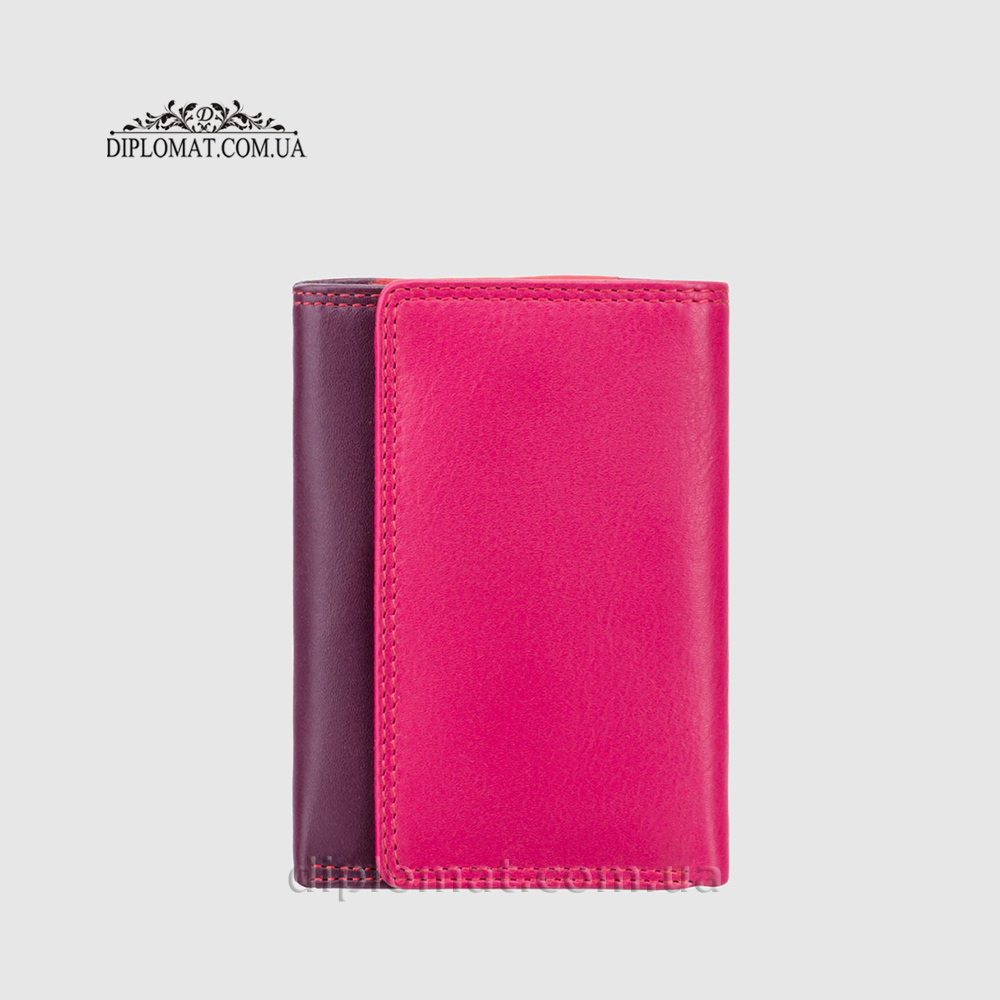 Кошелек женский кожаный VISCONTI RB39 Biola c RFID  Plum Multi