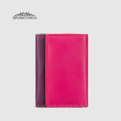 Кошелек женский кожаный VISCONTI RB39 Biola c RFID  Plum Multi