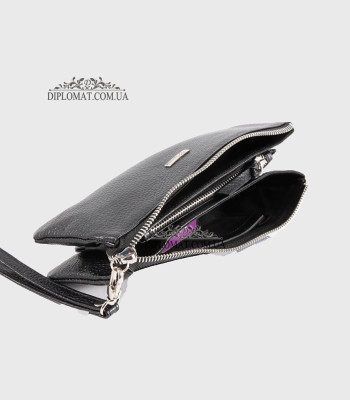 Кошелек Клатч Женский на молнии REFORM 175 45 Black