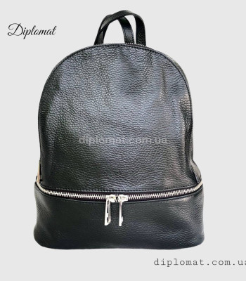 Рюкзак женский кожаный VIRGINIA CONTI 03396_L Black Floater