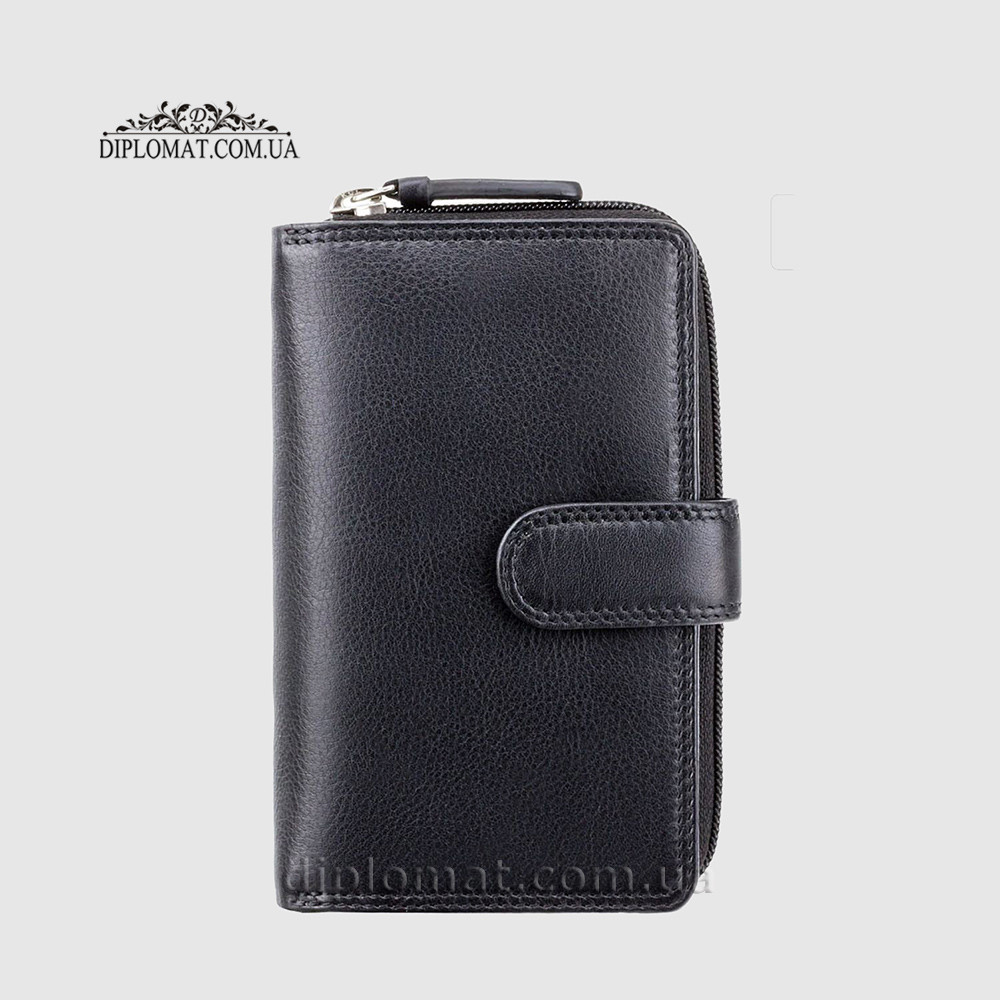Кошелек женский VISCONTI HT33 Madame c RFID  Black Черный  Черный
