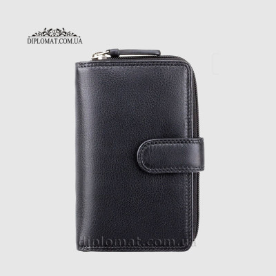 Кошелек женский VISCONTI HT33 Madame c RFID  Black Черный  Черный