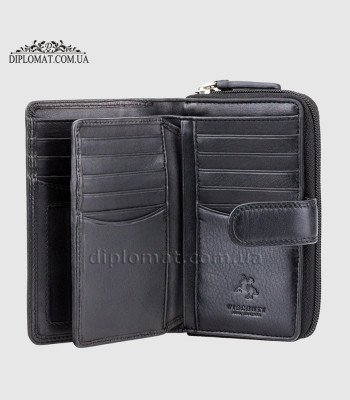 Кошелек женский VISCONTI HT33 Madame c RFID Black