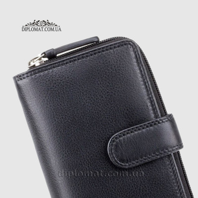 Кошелек женский VISCONTI HT33 Madame c RFID  Black Черный  Черный
