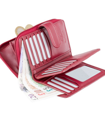 Кошелек женский VISCONTI HT33 Madame c RFID Red