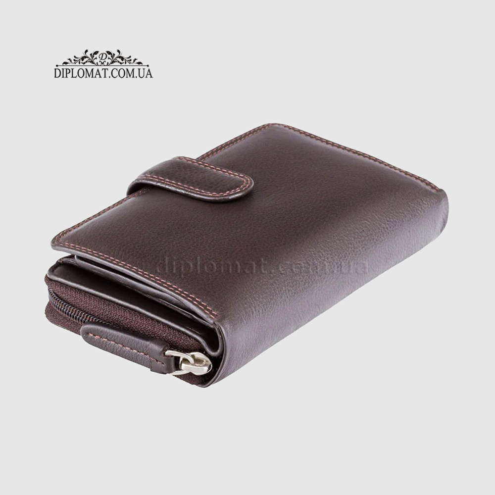 Кошелек женский VISCONTI HT33 Madame c RFID  Chocolate Шоколадный