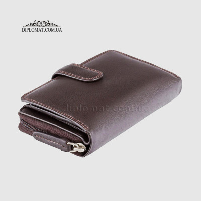Кошелек женский VISCONTI HT33 Madame c RFID  Chocolate Шоколадный