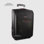 Чемодан Маленький на колесах PUCCINI EM50307C Camerino Мягкий текстильный 52x36x20 cm1 BLACK Черный