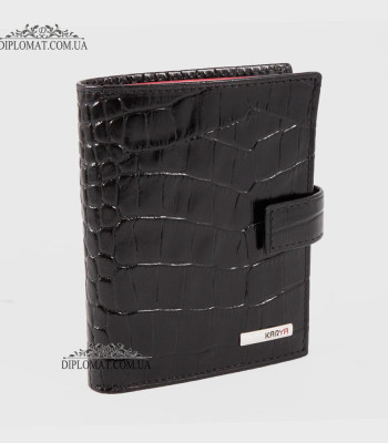 Портмоне мужское KARYA 0419 53 Black Croco