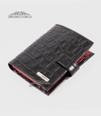 Портмоне мужское KARYA 0419 53 Black Croco