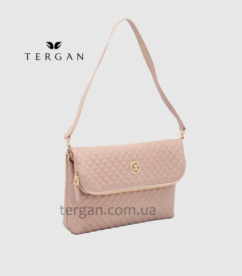 Клатч женский TERGAN 78267 Кожаный NUDE NAPPA